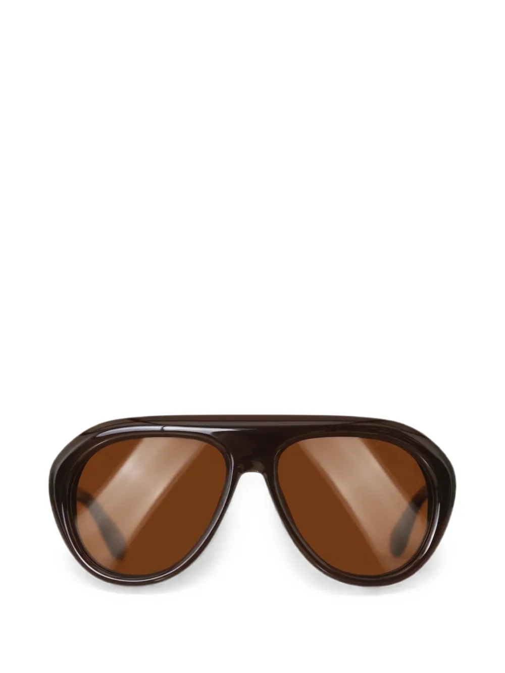 ROTATE BIRGER CHRISTENSEN pilot-frame sunglasses - Marrone