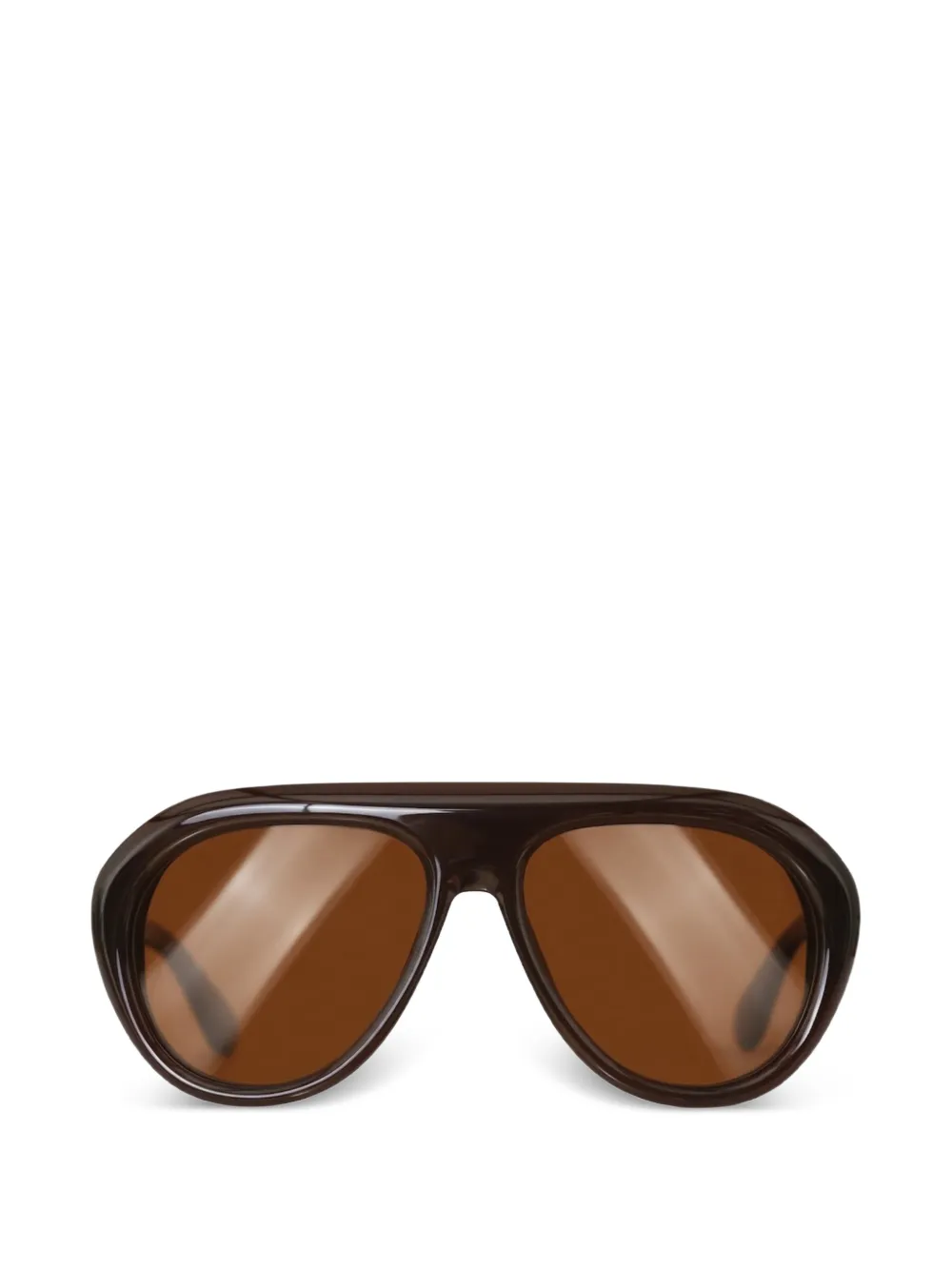 ROTATE BIRGER CHRISTENSEN pilot-frame sunglasses - Marrone