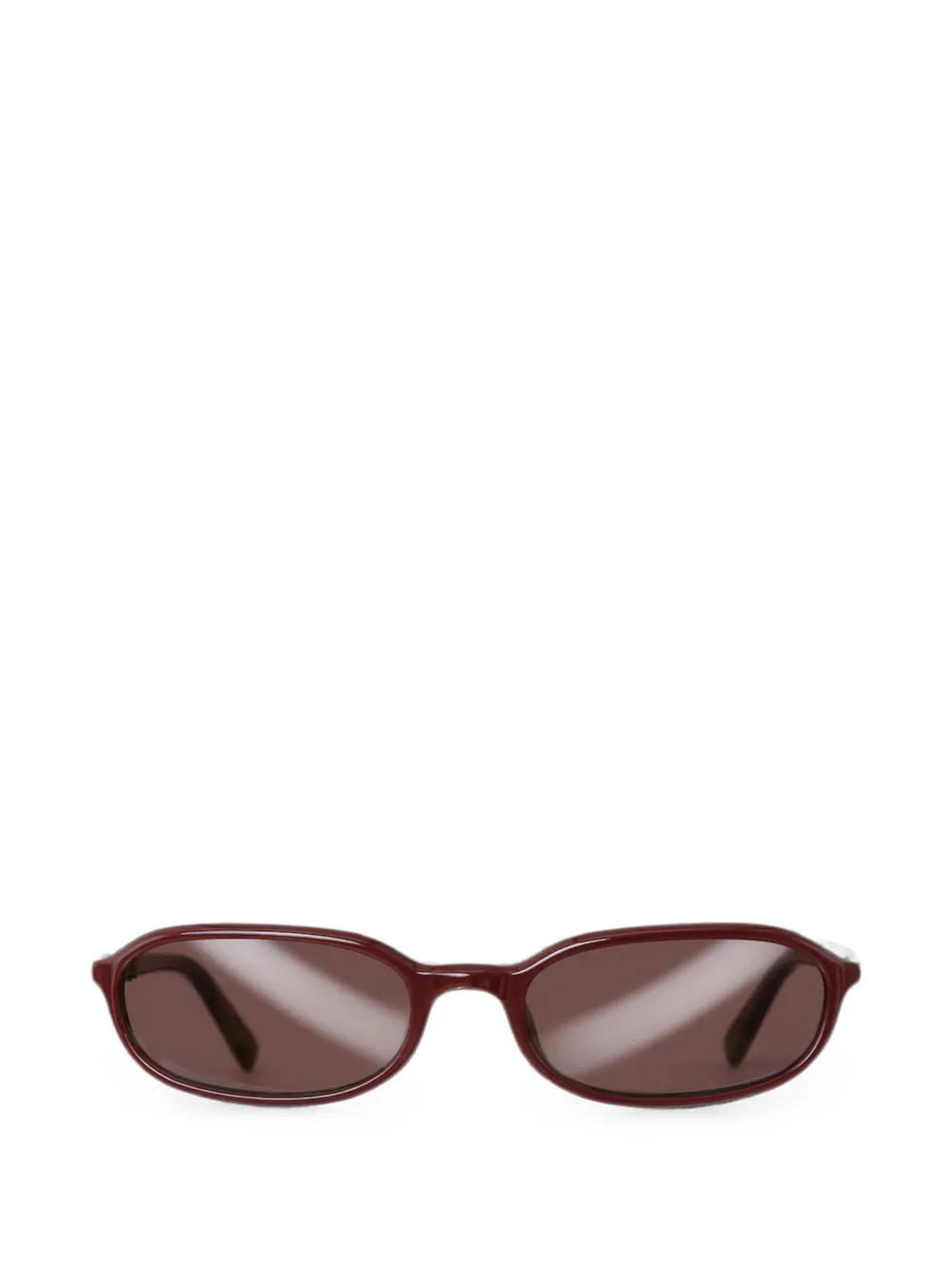 ROTATE BIRGER CHRISTENSEN oval-frame sunglasses - Rosso