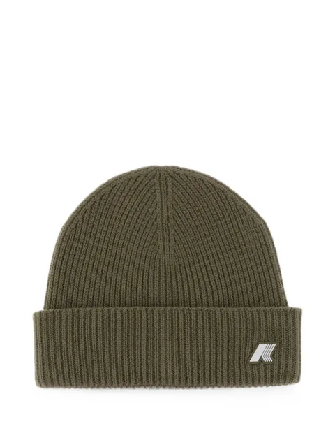 K-Way Brice ribbed-knit beanie hat