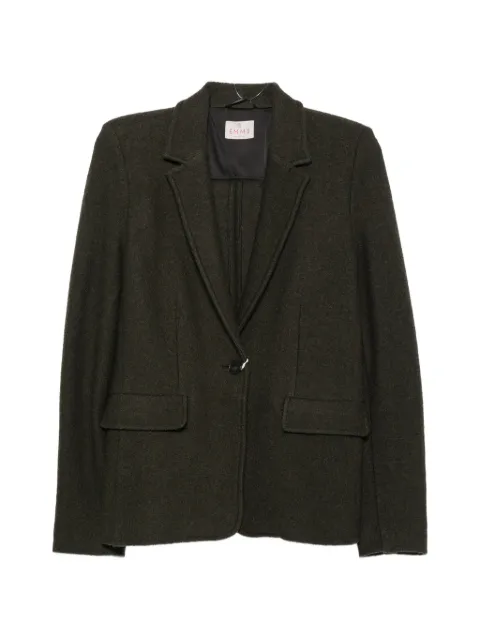 EMME virgin wool single-breasted blazer