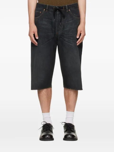 MM6 Maison Margiela drawstring-waist denim shorts