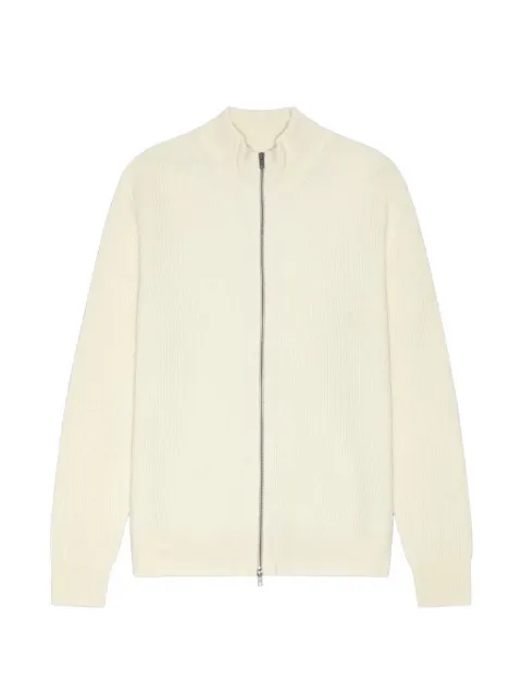Les Deux ribbed zip-up jacket
