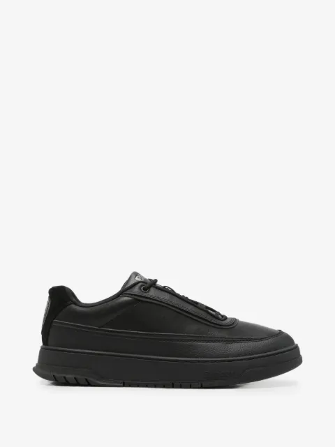 Blauer logo-patch panelled sneakers