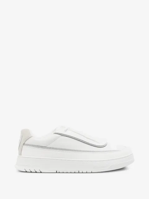 Blauer logo-detail leather sneakers