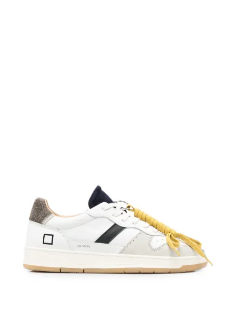 D.A.T.E. Court 2.0 Vintage logo-print panelled sneakers
