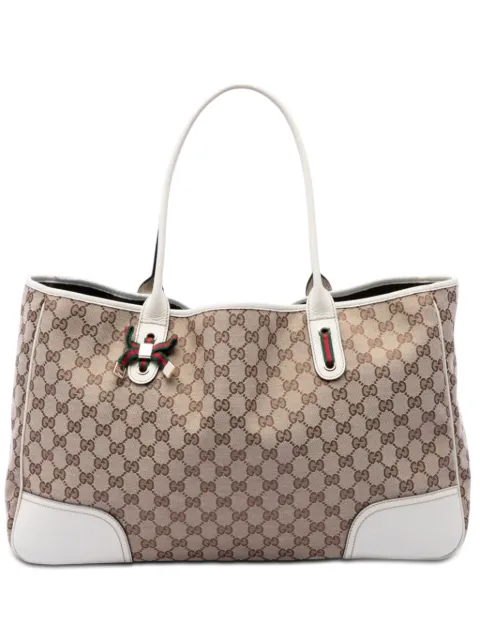 Gucci Pre-Owned 2016-2026 GG Canvas Web Princy tote bag