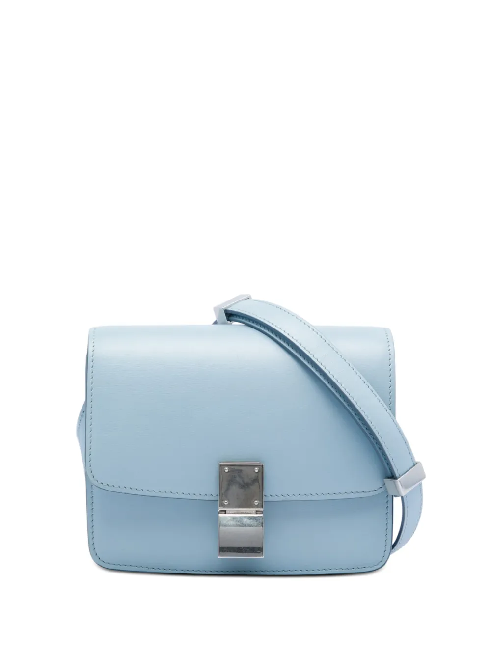 Celine Pre-Owned 2016 Small Calfskin Classic Box crossbody bag - Blue