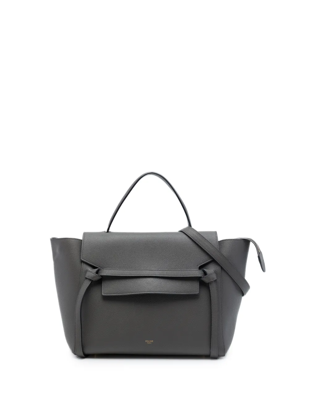 Celine Pre-Owned 2014-2026 Mini Grained Calfskin Belt Bag satchel - Grey