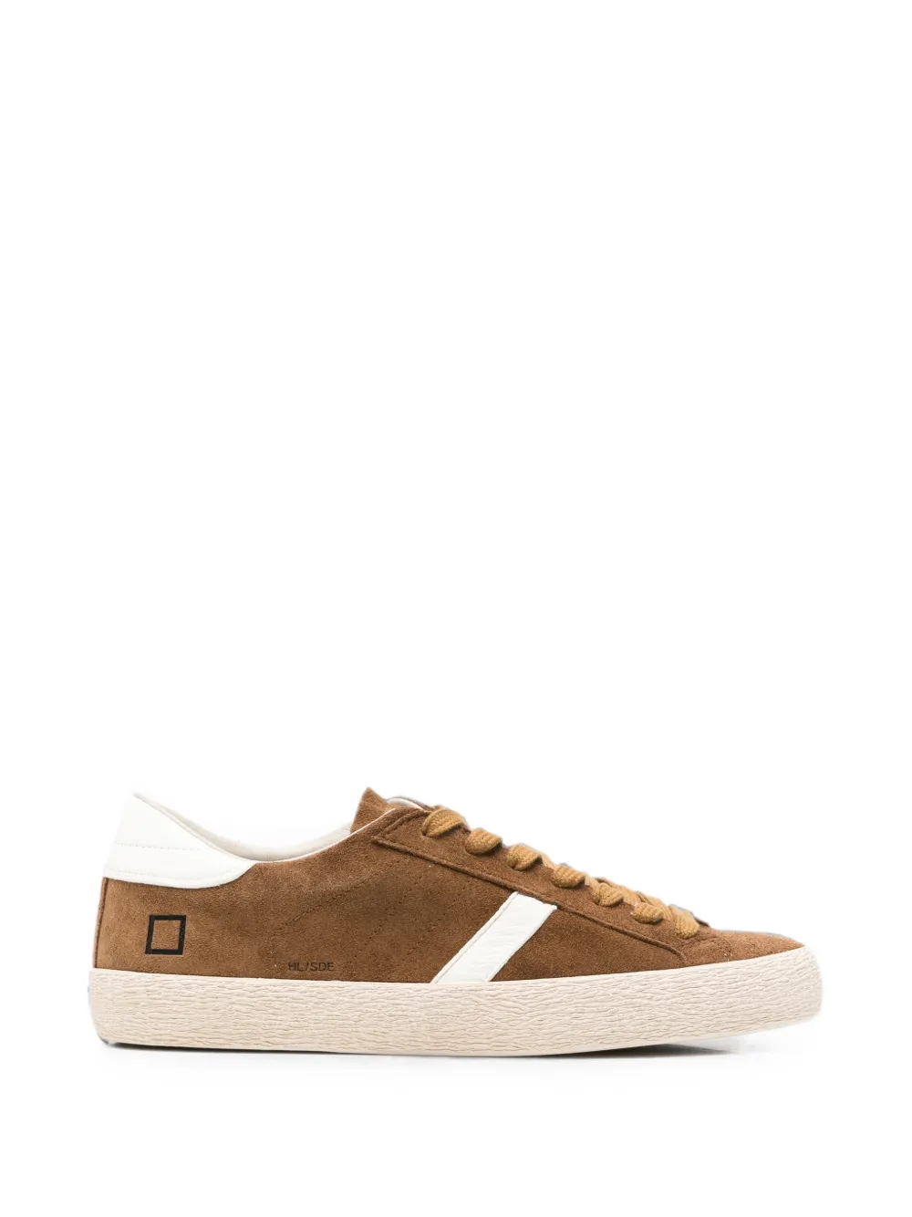 D.A.T.E. Hill suede logo-detail sneakers - Braun
