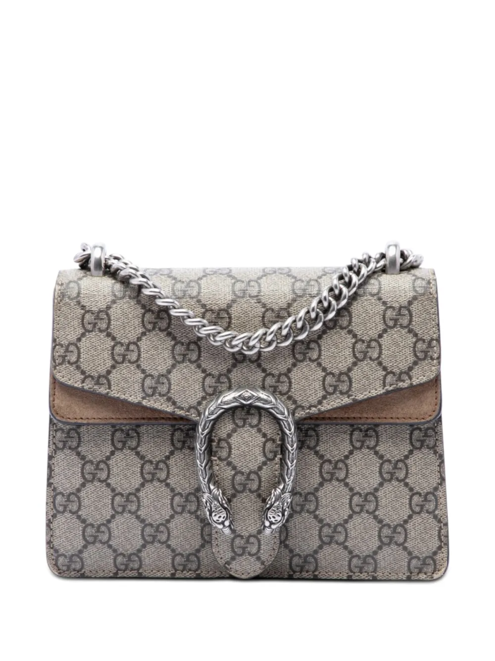 Gucci Pre-Owned 2016-2026 mini GG Supreme Dionysus Umhängetasche - Nude