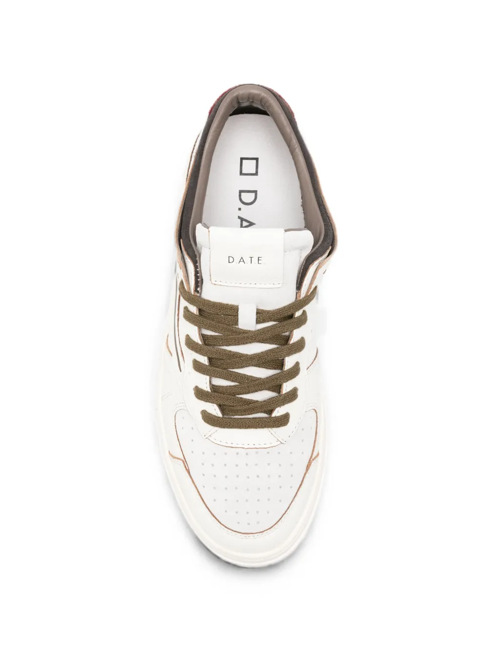 D.A.T.E. Torneo lace-up sneakers Beige
