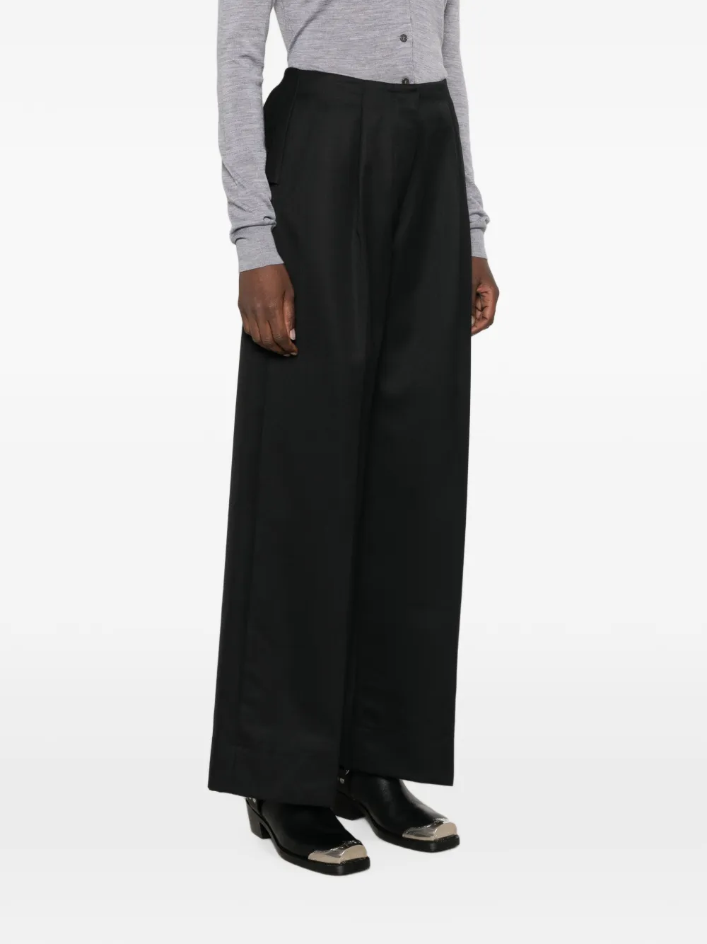 Simone Rocha Broek met strik Zwart
