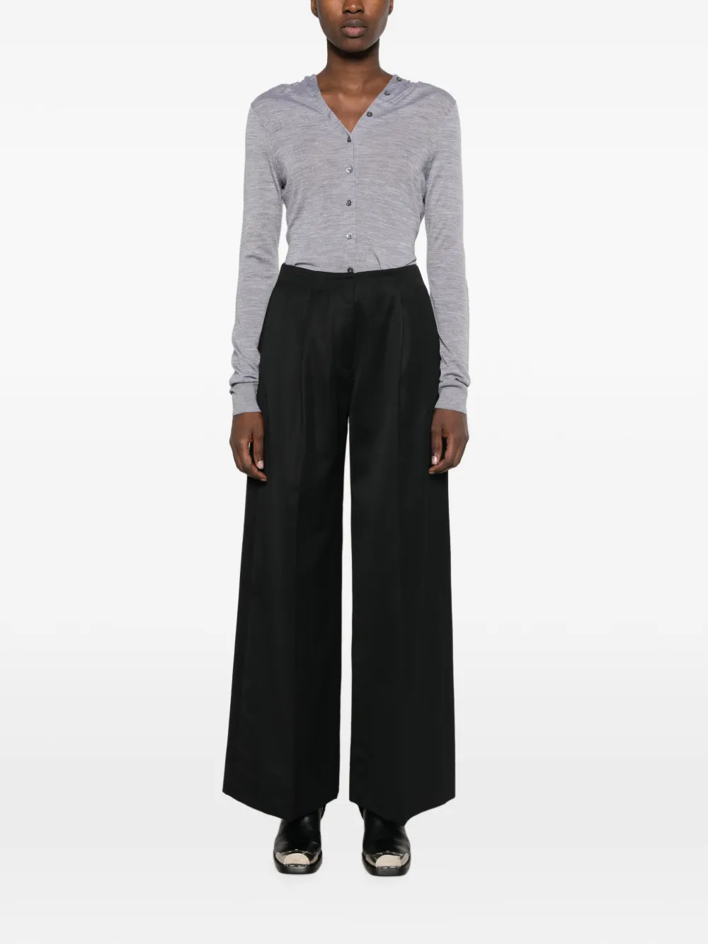 Simone Rocha Broek met strik Zwart