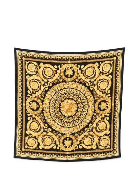 Versace Barocco-print scarf