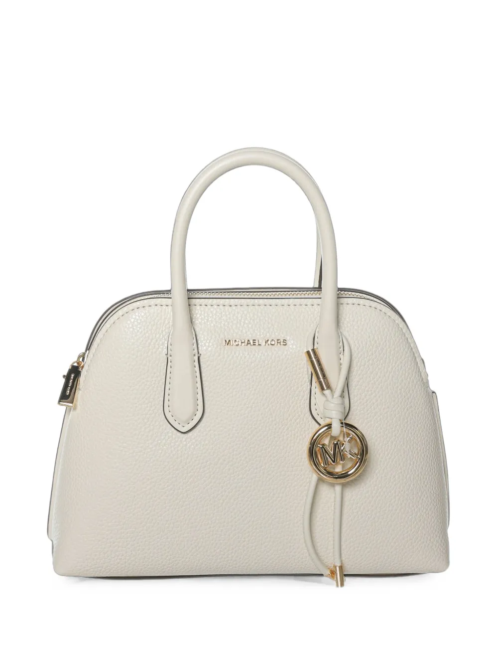 Michael Kors dome leather satchel bag - Toni neutri