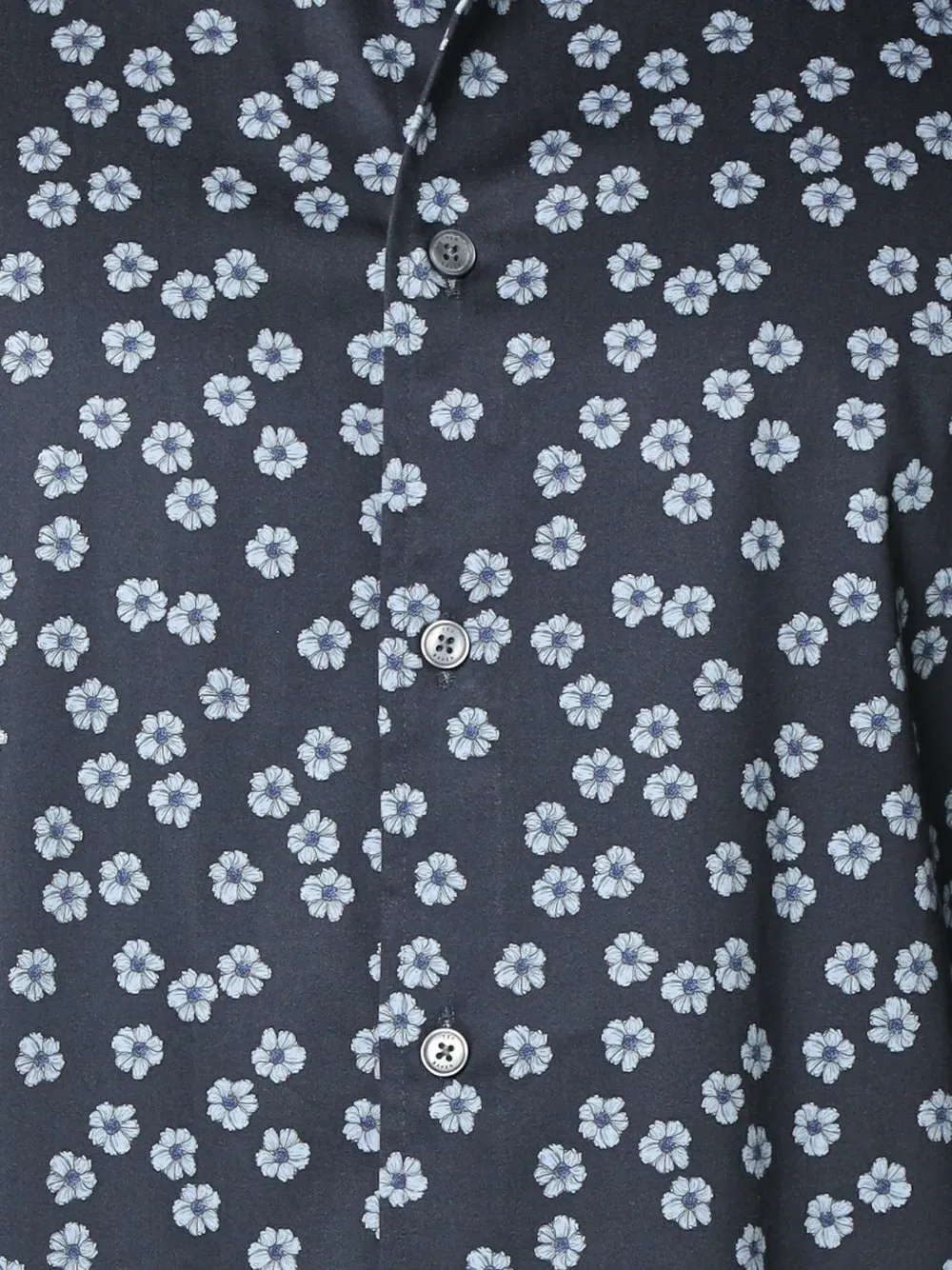 Ted Baker Davison floral-print shirt Blauw