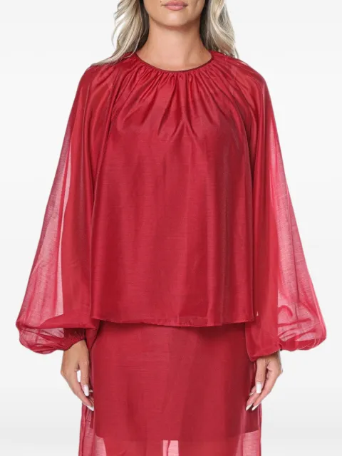 Ted Baker Eelana puff-sleeve blouse
