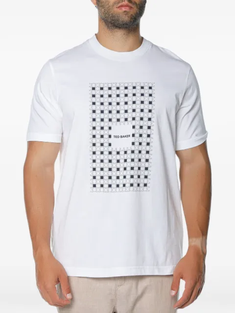 Ted Baker Mccourt box-print T-shirt