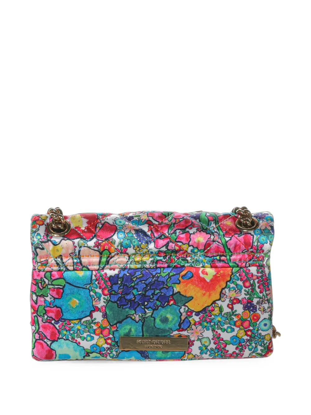 Kurt Geiger London Kensington schoudertas met bloemenprint Blauw