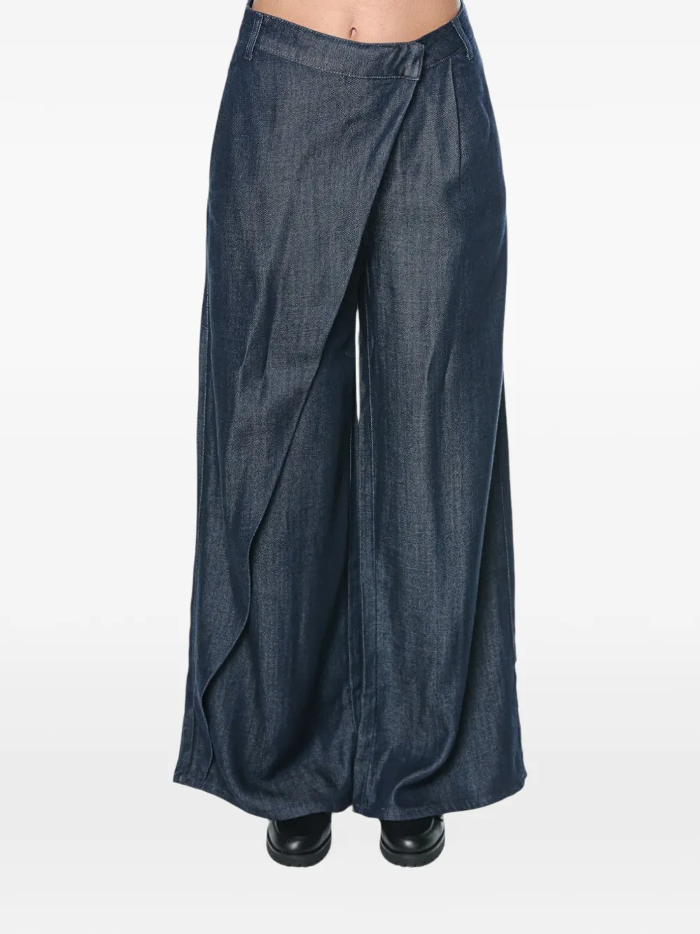 Karl Lagerfeld Jeans met overlap Blauw