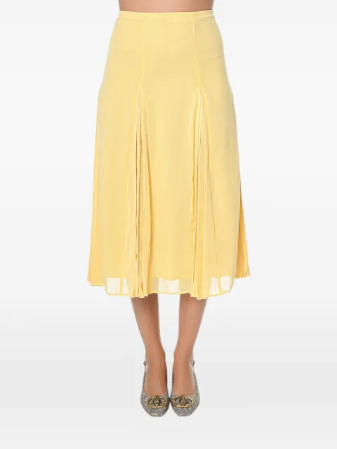 Ted Baker pleat-detail midi skirt