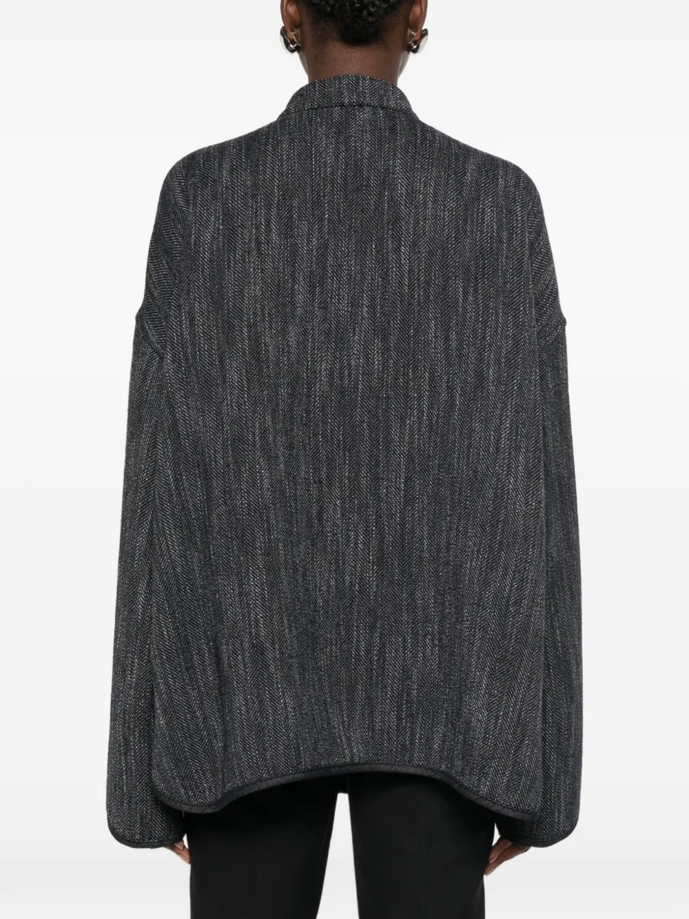Emporio Armani Jas met dubbele rij knopen Blauw