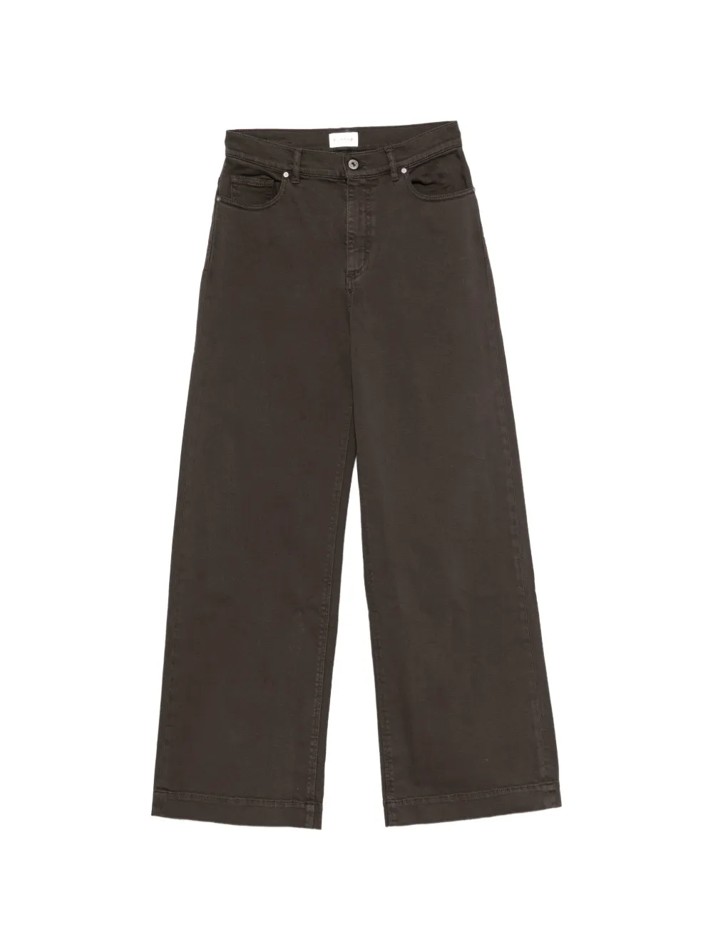 P.A.R.O.S.H. five-pocket wide-leg jeans - Braun