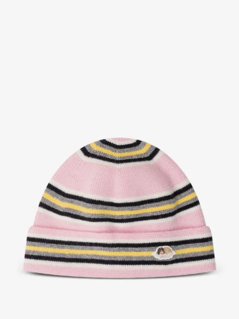 Fiorucci striped beanie hat