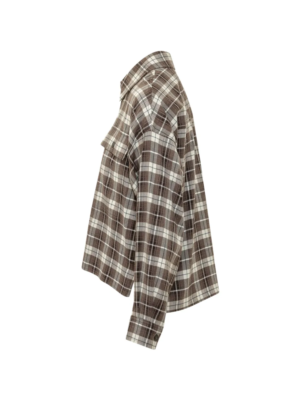 Weekend Max Mara Geruit blouse Bruin