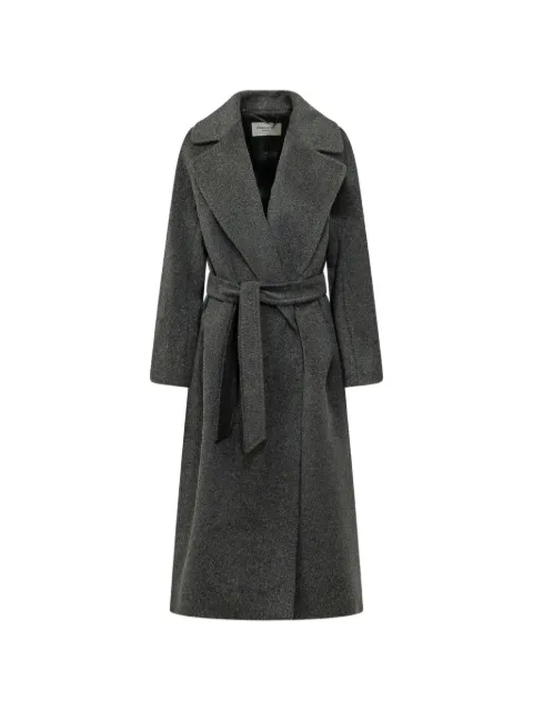 Weekend Max Mara manteau ceinturé à fini brossé