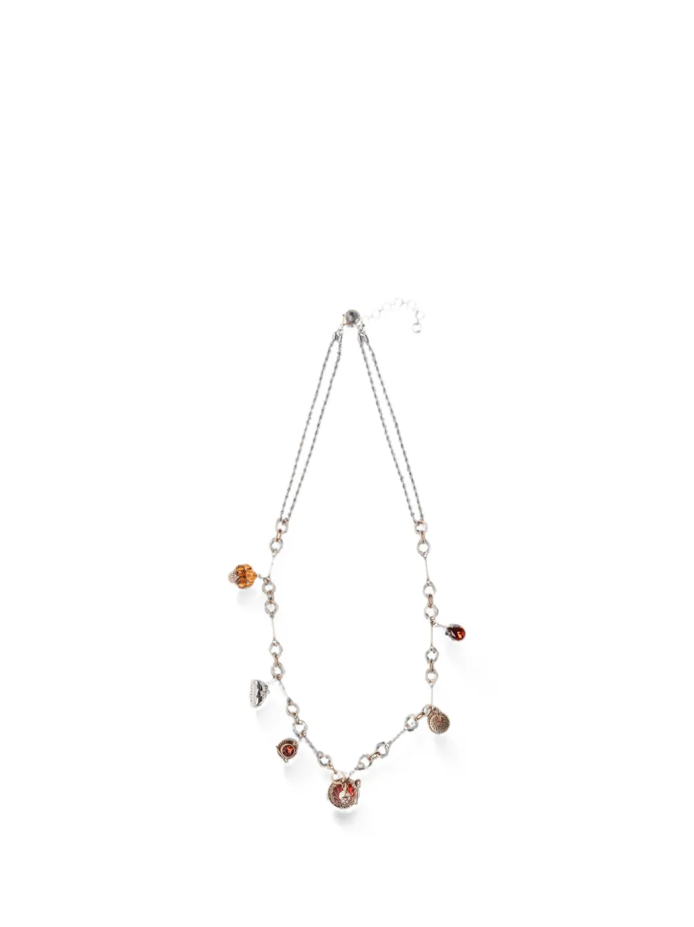Weekend Max Mara charm-detail chain necklace - Oro