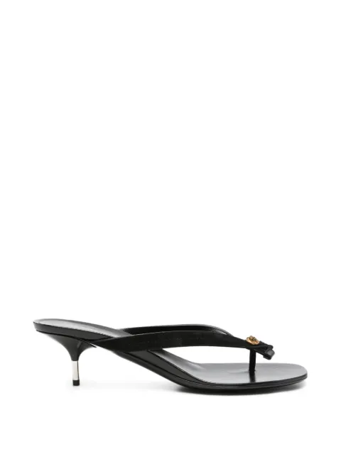 Versace Medusa plaque kitten-heel sandals