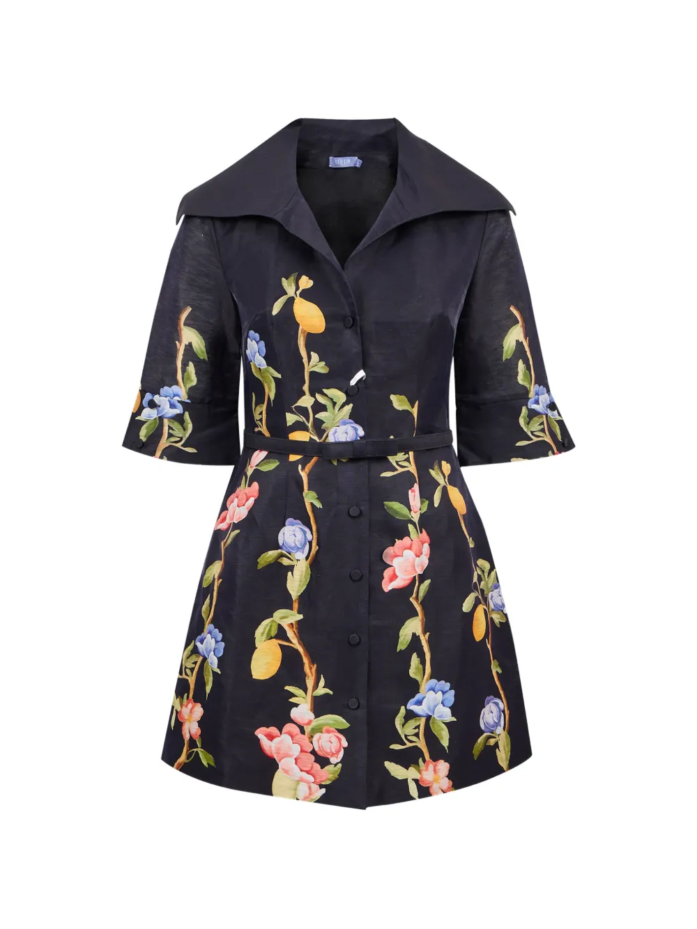 Leo Lin Genevieve mini dress - Nero