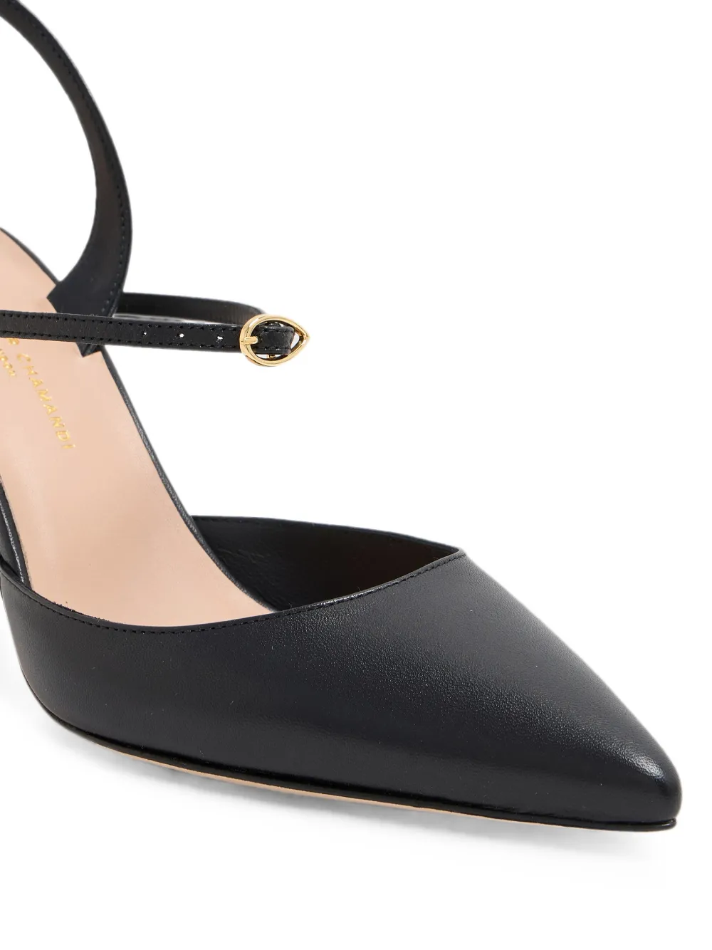 Jennifer Chamandi Vittorio slingback pumps Zwart