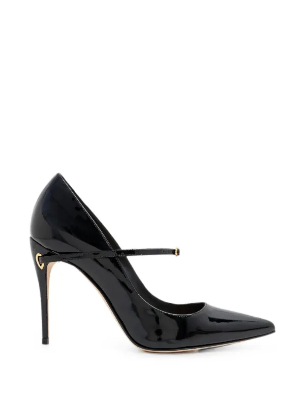 Jennifer Chamandi Lorenzo Pumps in Black