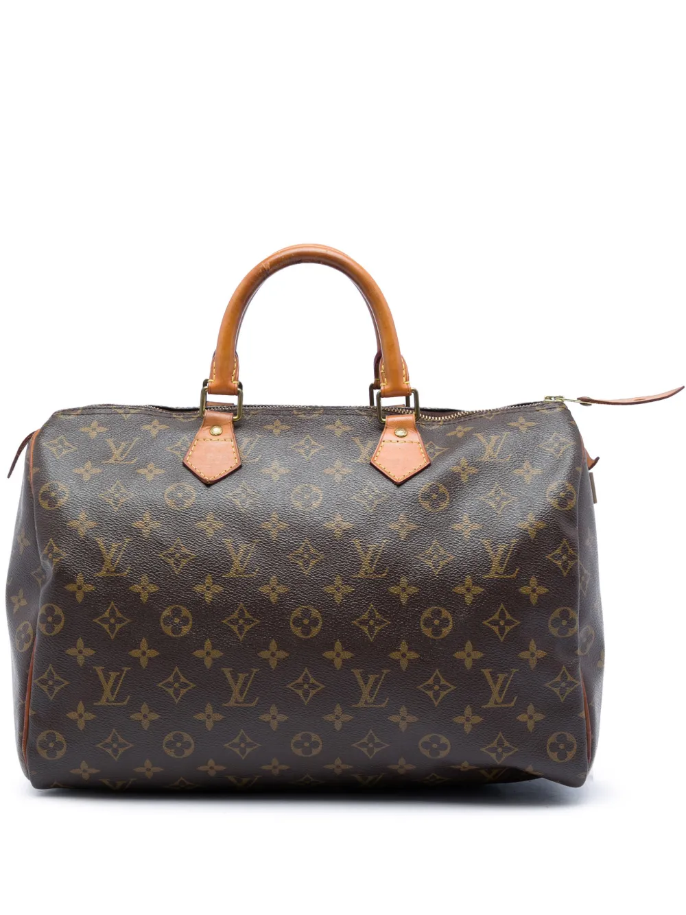 Louis Vuitton Pre-Owned 2011 Monogram Speedy Boston Tasche 35cm - Braun