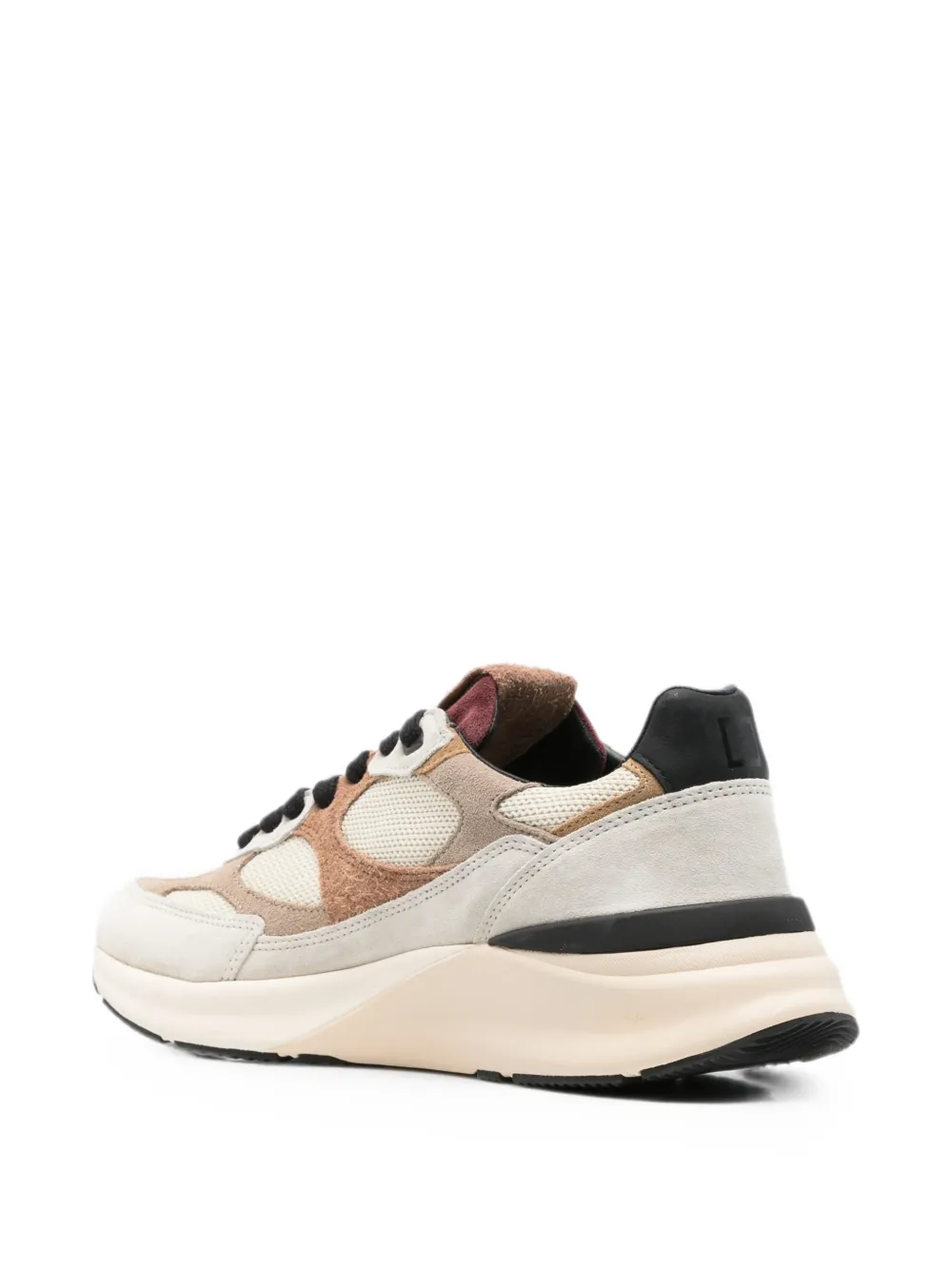 D.A.T.E. Musa lace-up sneakers Beige