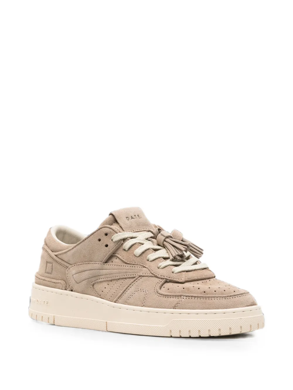 D.A.T.E. Torneo tassel-detail sneakers Beige