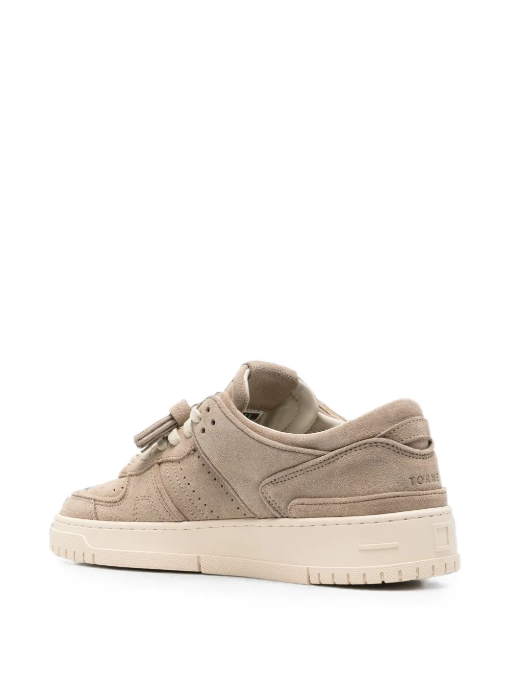 D.A.T.E. Torneo tassel-detail sneakers Beige