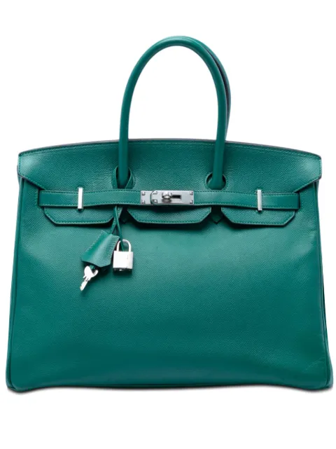 Hermès Pre-Owned 2014 Epsom Birkin Retourne Handtasche 35cm