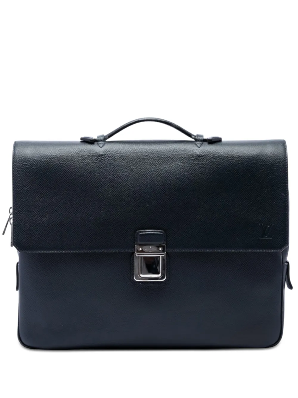 Louis Vuitton Pre-Owned 2012 Taiga Vassili PM business bag - Blu