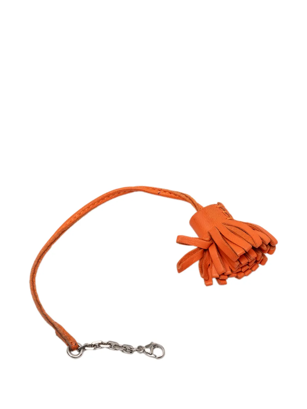 Hermès Pre-Owned 2000-2026 Milo Carmencita Page Marker Schlüsselanhänger - Orange
