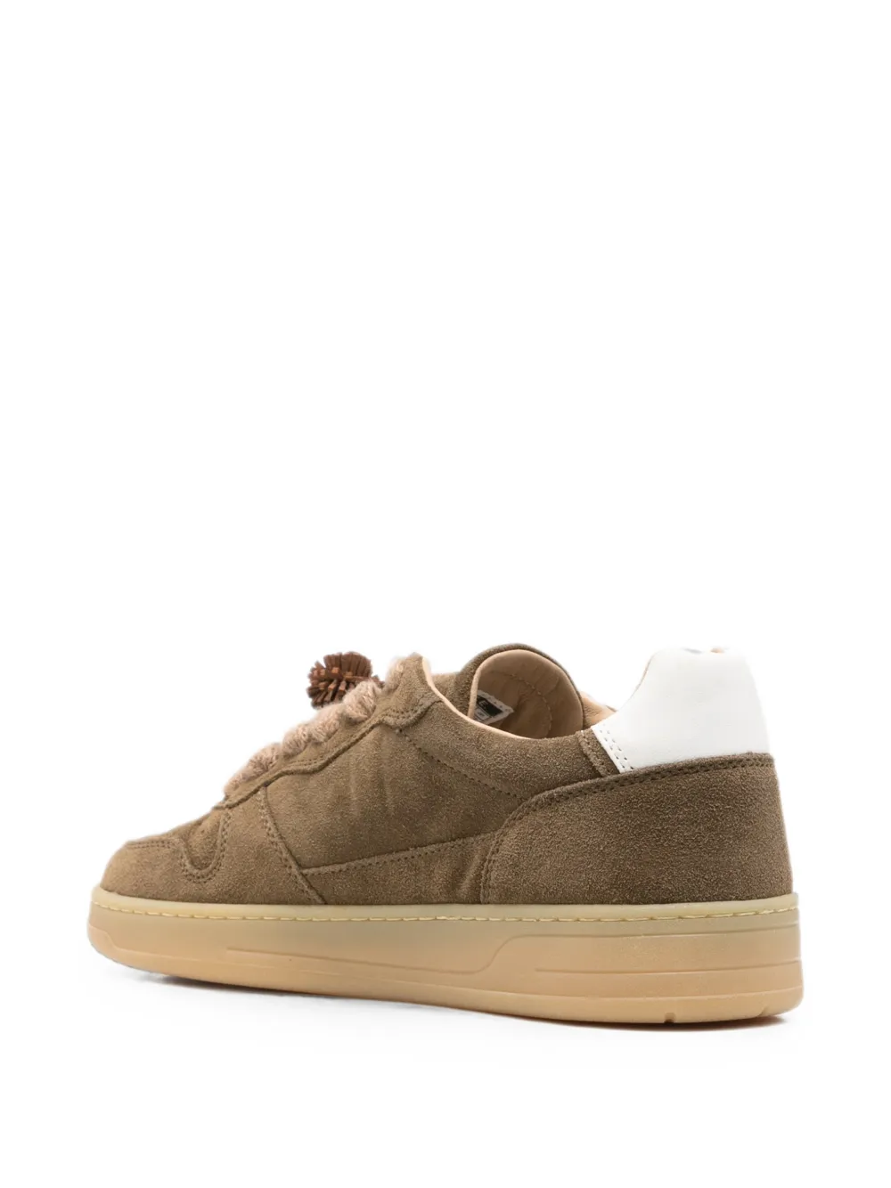 D.A.T.E. Court 2.0 logo-embossed suede sneakers Bruin