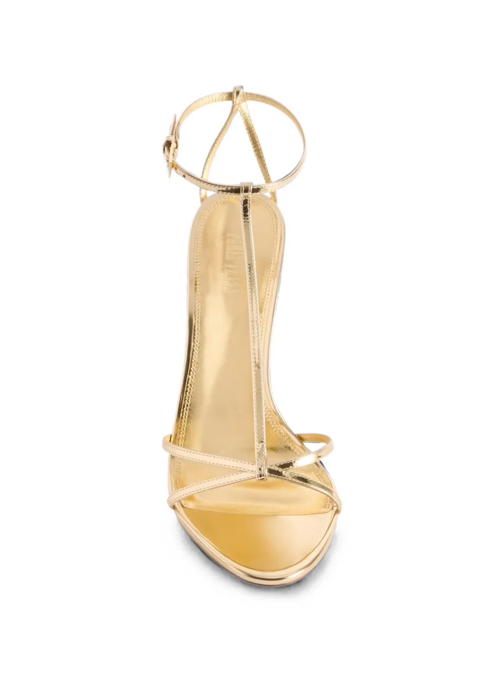 Paris Texas Lidia T-strap heeled sandals Goud