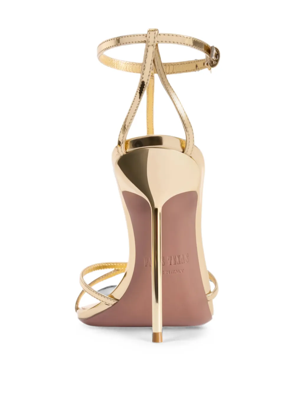 Paris Texas Lidia T-strap heeled sandals Goud