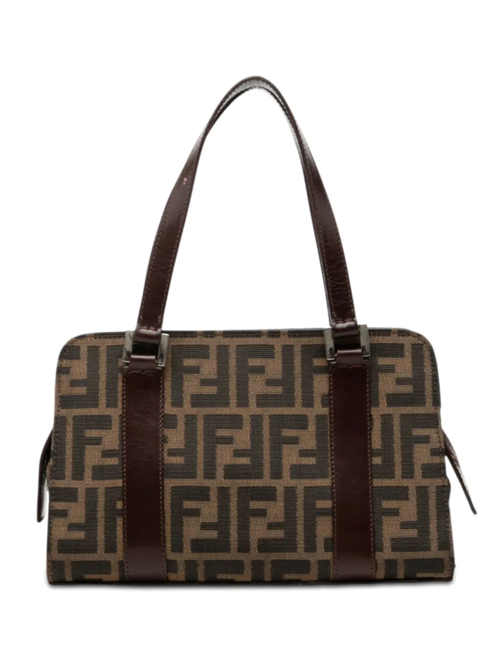 Fendi Pre-Owned 2000-2010 Zucca Canvas handbag - Brown