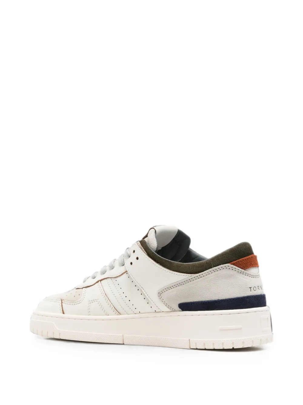 D.A.T.E. Tornado leather sneakers Beige