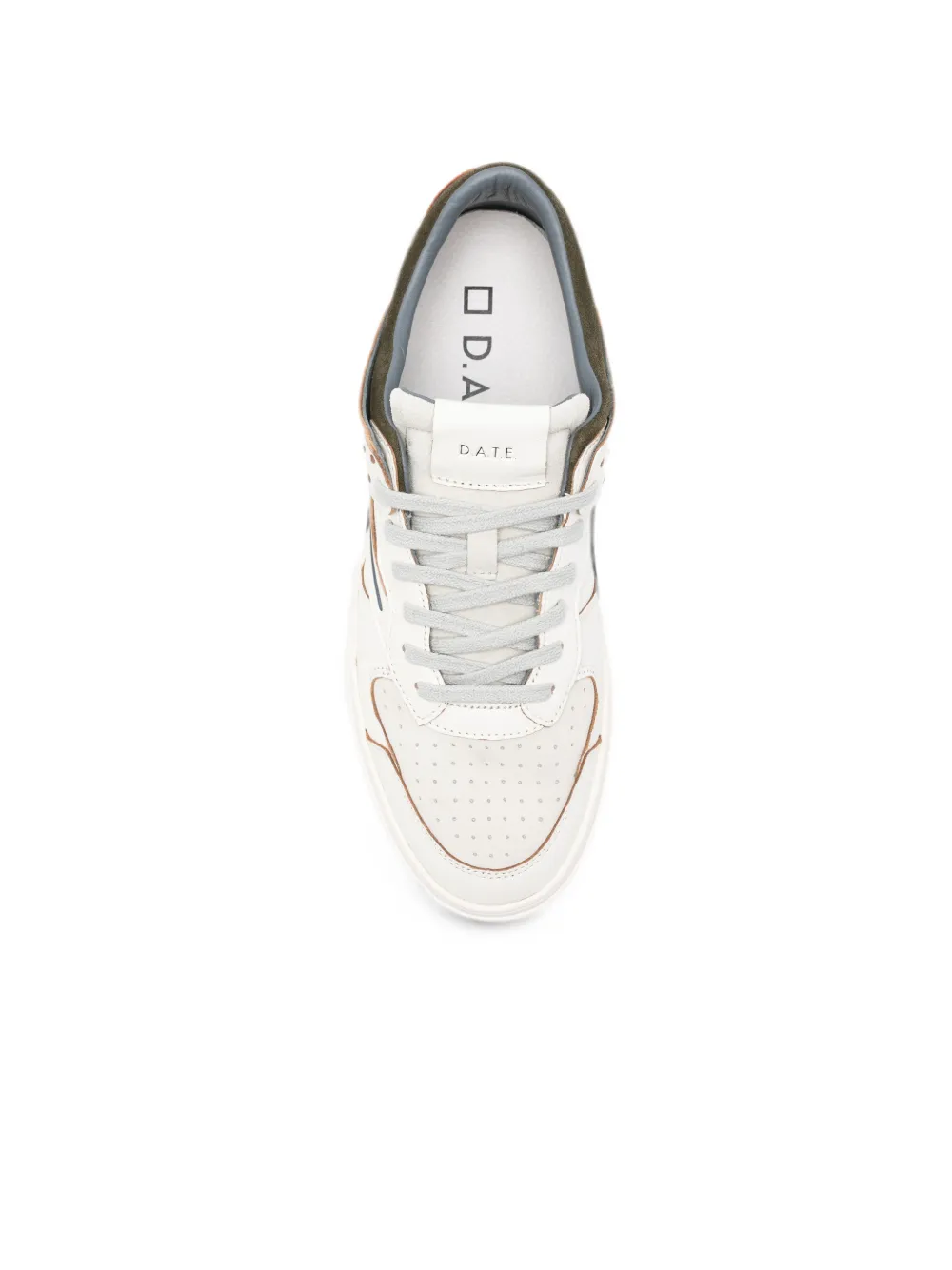 D.A.T.E. Tornado leather sneakers Beige