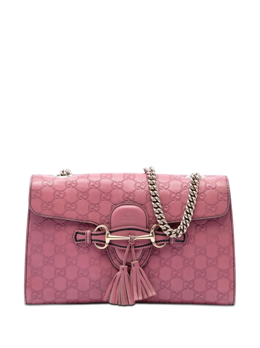 Gucci Pre-Owned 2016-2026 Medium Guccissima Emily shoulder bag - Rosa